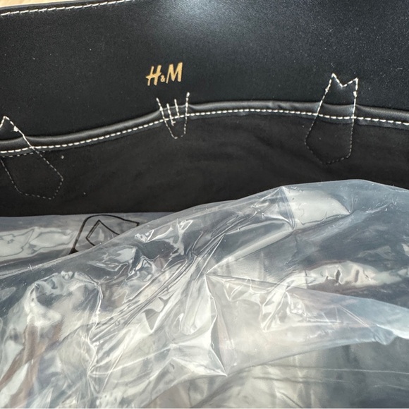 H&M Black and White Zebra Print Shopper Bag - Picture 11 of 11